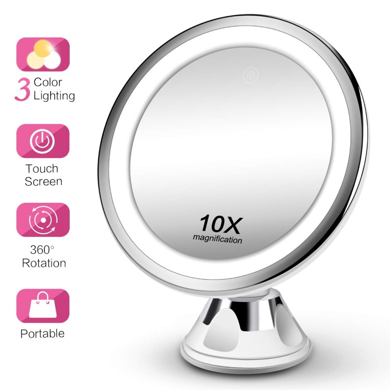 Meidong Makeup Mirror 10x Magnifying, 10x Vanity Mirror