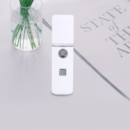 Meidong Nano Facial Portable Mini Face Handy Automatic Facial Steamer for Face Moisturizing & Hydrating Mini USB Rechargeable Nano Mister Travel Face Humidifier Atomizer with 20ml Water Tank