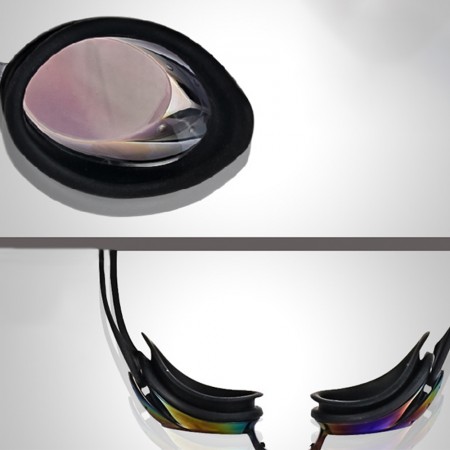 Meidong Swim Goggles Professional Swim Goggles Panoramic Swim Goggles Anti Fog UV Protection No Leaking for Adult Men Women Kids