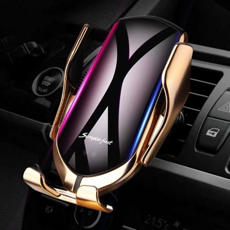 Meidong Wireless Car Charger,10W Qi Fast Charging Auto-Clamping Car Mount Air Vent Phone Holder Compatible with iPhone11/11Pro/11ProMax/XSMax/XS/XR/X/8/8+,Samsung S10/S9/S8/Note10/Note9,LG,Google Pixel