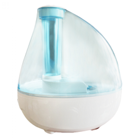 Ultrasonic Cool Mist Humidifier for Large Rooms - 2.5L Water Tank with Variable Mist Control, Automatic Shut-Off and Optional Night Light - Lasts Up to 24 Hours