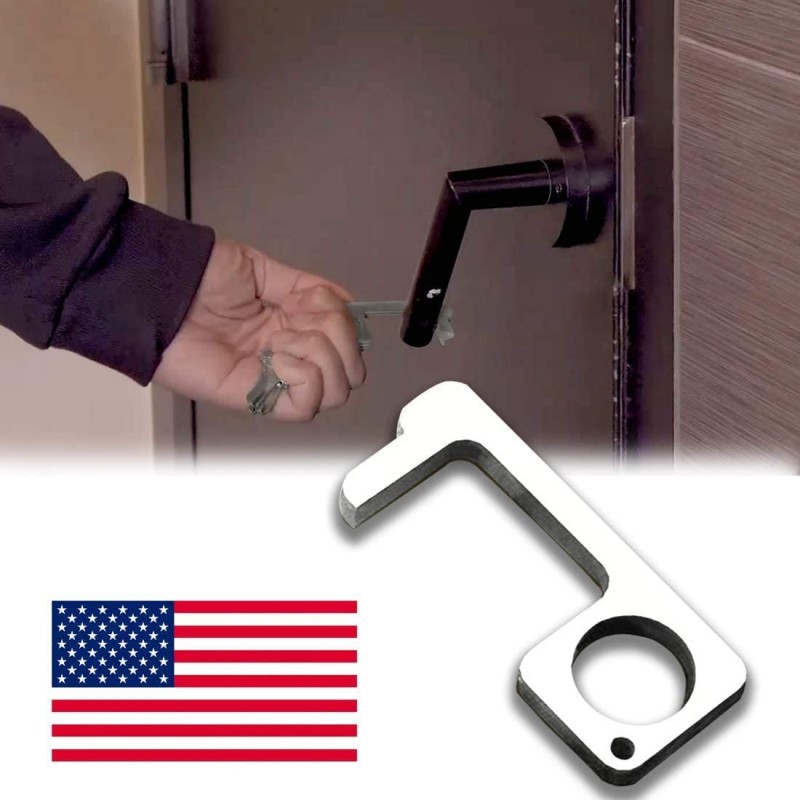 Meidong Handheld Non-Contact Door Opener & Stylus Keychain Tool