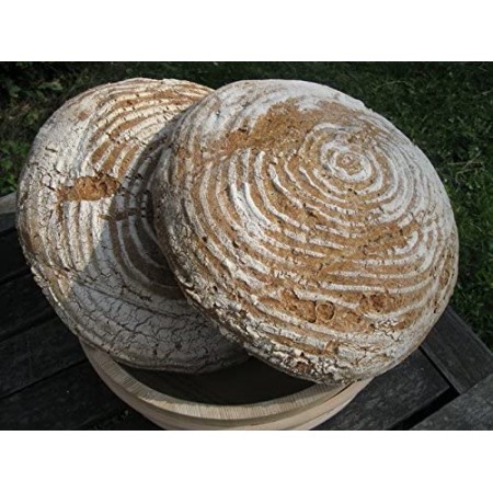 Meidong Bread Proofing Basket 10" Round Bread Proving Baskets Set Rising Dough Baking Bowl Gifts for Artisan Bread Making Starter Homemade (10" Round)