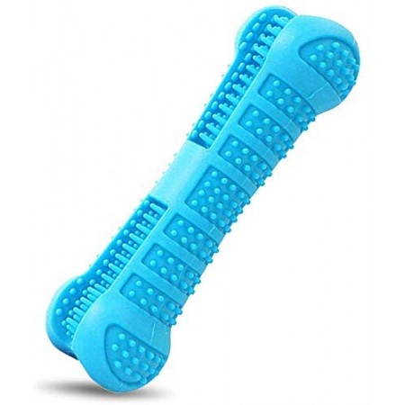 Meidong Dog Toothbrush Care Cleaning Stick - Dog Toothbrush Chew Toy Stick for Dog Dental Care- Safe, Bite Resistant Natural Rubber Toy Bone for Teeth Cleaning- Suitable for All Breed of Dogs