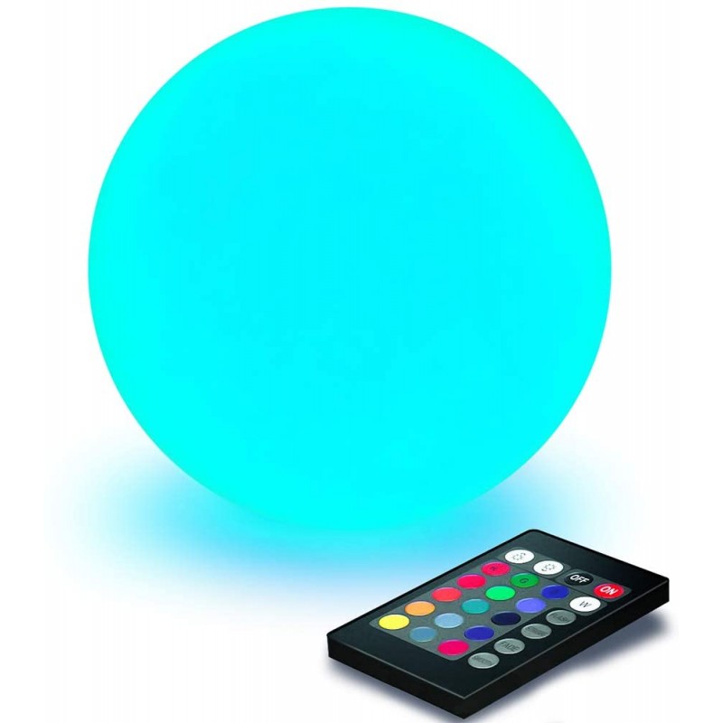 Meidong Pond Decor, 6-inch Light Ball Outdoor 16 RGB Colors Changing LED Floating Pool Lights with Remote Control, Perfect for Pool, Deck, Lawn, and Patio Decor