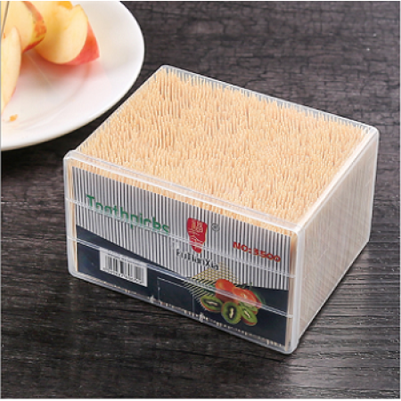 Meidong 1000 Count 100% Natural Bamboo Toothpicks