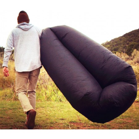 Meidong Inflatable Lounger Air Sofa Hammock-Portable,Water Proof& Anti-Air Leaking Design-Ideal Couch for Backyard Lakeside Beach Traveling Camping Picnics & Music Festivals