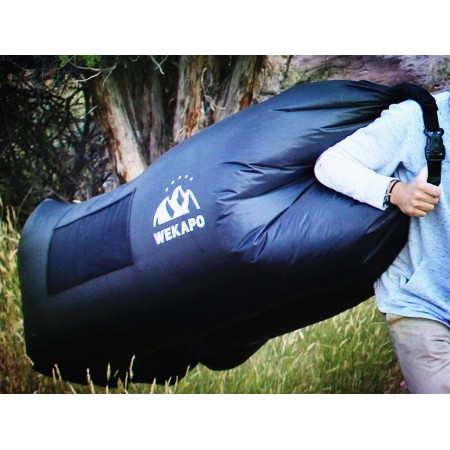 Meidong Inflatable Lounger Air Sofa Hammock-Portable,Water Proof& Anti-Air Leaking Design-Ideal Couch for Backyard Lakeside Beach Traveling Camping Picnics & Music Festivals