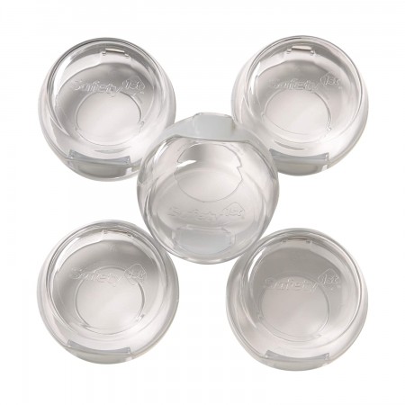 Meidong Child Proof Clear View Stove Knob Covers (Set of 5)