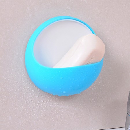 Meidong Soap Dishes Suction Cup Wall-mounted 3pcs Soap Dish Tray Drain Box Prevent Mushy Soap for Shower Bathroom Kitchen Sink Toilet Washroom Storage