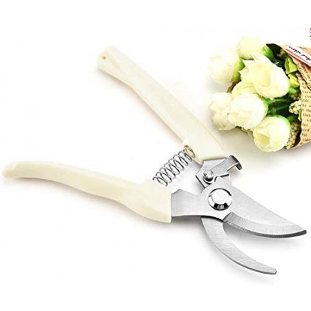 Meidong Gardening Hand Pruner Garden Scissors Pruning Shears 20MM/ 0.78 Inch Cutting Diameter (Shears)