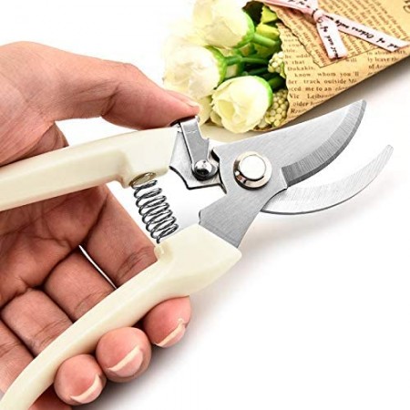 Meidong Gardening Hand Pruner Garden Scissors Pruning Shears 20MM/ 0.78 Inch Cutting Diameter (Shears)