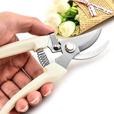 Meidong Gardening Hand Pruner Garden Scissors Pruning Shears 20MM/ 0.78 Inch Cutting Diameter (Shears)