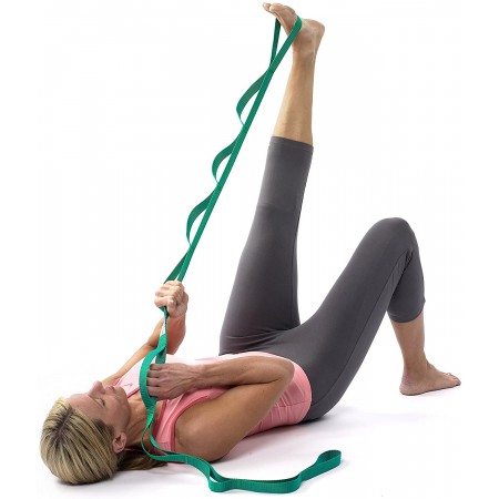 The Original Stretch Out Strap with Exercise Book by Meidong – Top Choice of Physical Therapists & Athletic Trainers
