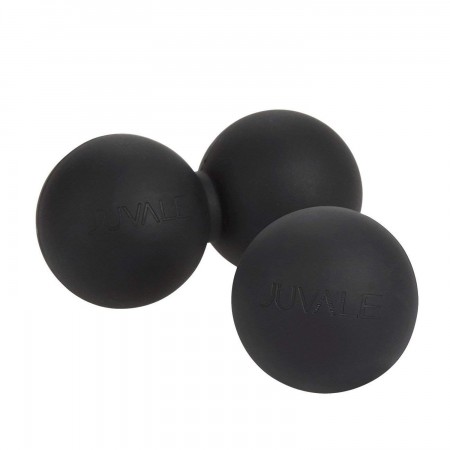 Meidong Massage Lacrosse Balls for Myofascial Release, Trigger Point Therapy, Muscle Knots, and Yoga Therapy. Set of 2 Firm Balls