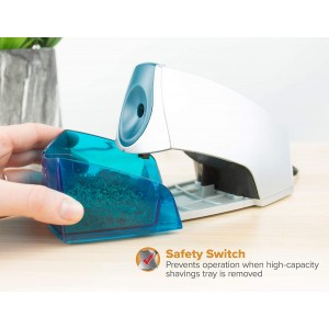 Meidong Personal Electric Pencil Sharpener, Blue (EPS4-BLUE)