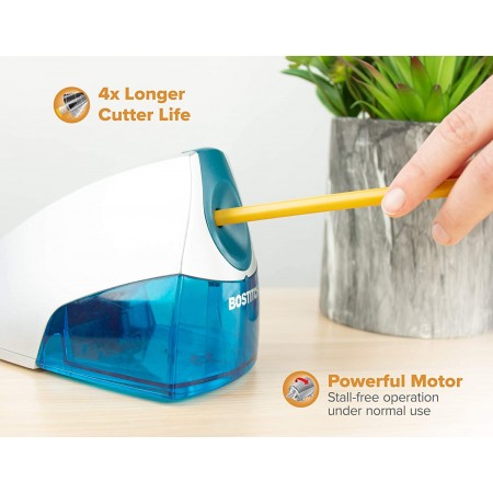 Meidong Personal Electric Pencil Sharpener, Blue (EPS4-BLUE)