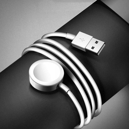 MeidongUpdated Version Watch Charger, Meidong Charging Cable MFi Certified Magnetic Wireless Portable Charger Charging Cable Cord Compatible for Apple Watch Series 5 4 3 2 1