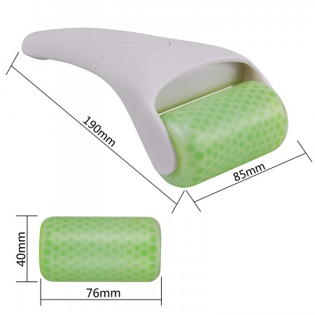 Meidong Ice Roller Skin Care Massager Products for Massage Face Body Prevent Wrinkles Puffiness Migraine Redness Relief Pain Anti-Aging (White)