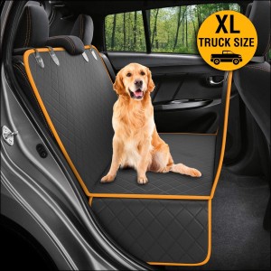 Meidong Dog Back Seat Cover Protector Waterproof Scratchproof Nonslip Hammock for Dogs Backseat Protection Against Dirt and Pet Fur Durable Pets Seat Covers for Cars & SUVs