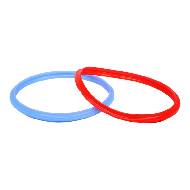 Meidong 6qt Instant Pot Sealing Ring Accessories Silicone BPA-Free Seal Lasting Fits IP-DUO60 IP-LUX60 IP-DUO50 IP-LUX50 Smart-60 IP-CSG60 IP-CSG50 (Blue+Red)