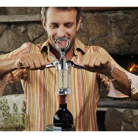 Meidong Wine Corkscrew Wing Opener Sturdy Zinc Alloy Durable Spiral Opener Corkwood Accessories Reusable Wine Bottle Stoppers Remove