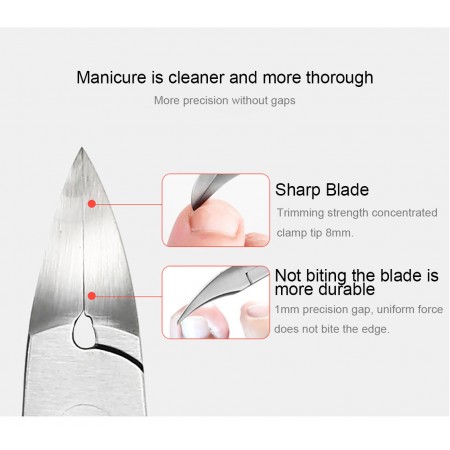 Meidong Nail Clippers with Lifter Suit Heavy Duty Stainless Steel Soft Grip Toe Nail Cutters Olecranon Design for Thick and Brittle Toenails Caused by Paronychia Nail Fungus Damage or Aging (Black)