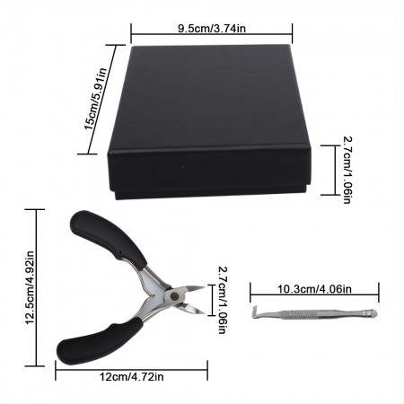 Meidong Nail Clippers with Lifter Suit Heavy Duty Stainless Steel Soft Grip Toe Nail Cutters Olecranon Design for Thick and Brittle Toenails Caused by Paronychia Nail Fungus Damage or Aging (Black)