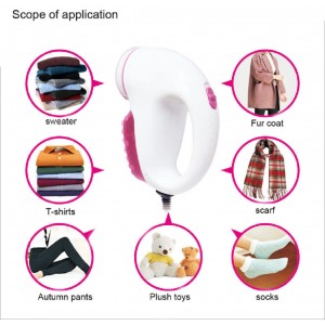 Meidong Fabric Shaver Lint Remover Portable USB Charge Dual Protection for Pills Lint Fuzz from Clothing Sofa Curtains Sheets Blankets Cashmere Furniture Couch (Pink)