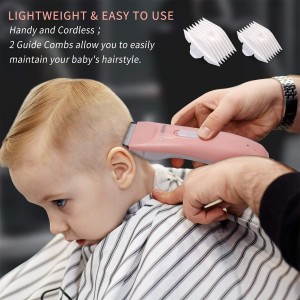 Meidong Hair Clipper Hair Trimmer USB Rechargeable Cordless Household Haircut Set Hair Cutting Kit For Men Women Black