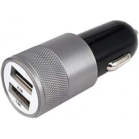 Meidong Car Charger, Meidong 24W Dual USB Car Charger Adapter, PowerDrive 2 for iPhone XS/MAX/XR/X/8/7/6/Plus, iPad Pro/Air 2/Mini, Note 5/4, LG, Nexus, HTC, and More