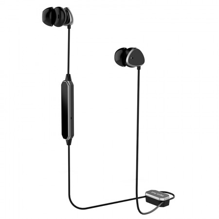 Mighty Rock Active Noise Cancelling Headphones Bluetooth Earbuds Wireless Headset with Hard Travel Case Built-in Microphone Volume Control Enhanced Bass Earbuds for Sport for Workout