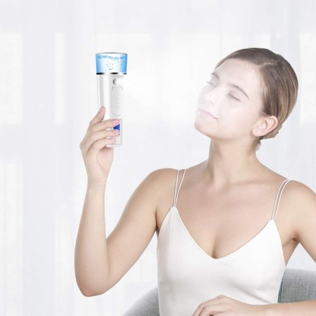 Meidong Nano Mister Facial Portable Mini Handy Sprayer -White
