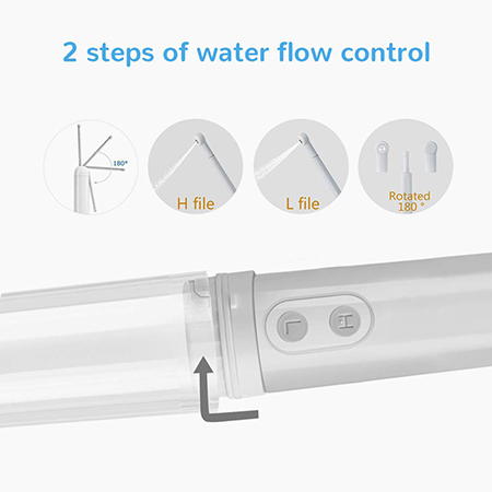 Meidong Portable Travel Bidet Sprayer Handheld Personal Bidet Easy-to-use Electric Bidet with Decompression Film and 180°Adjustable Nozzle for Personal Hygiene Cleaning, Baby Care, Outdoor Traveling