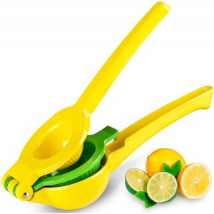 Meidong Premium Quality Metal Lemon Squeezer, Citrus Juicer, Manual Press for Extracting the Most Juice Possible