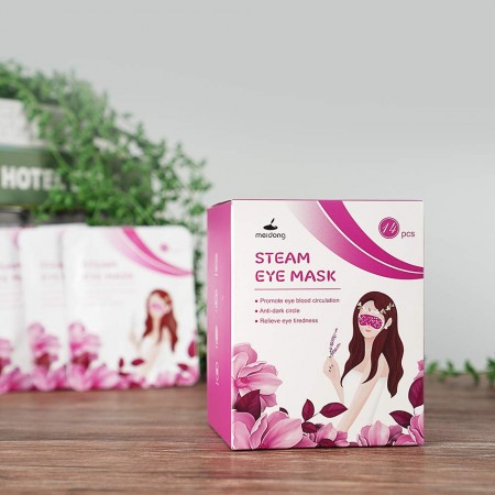 Meidong Steam Eye Mask for Dry Eyes Dark Circles Puffy Eyes Heated Eye Mask for SPA Eye Health Sleeping (14 PCS)